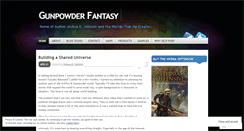 Desktop Screenshot of gunpowderfantasy.com