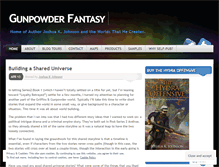 Tablet Screenshot of gunpowderfantasy.com